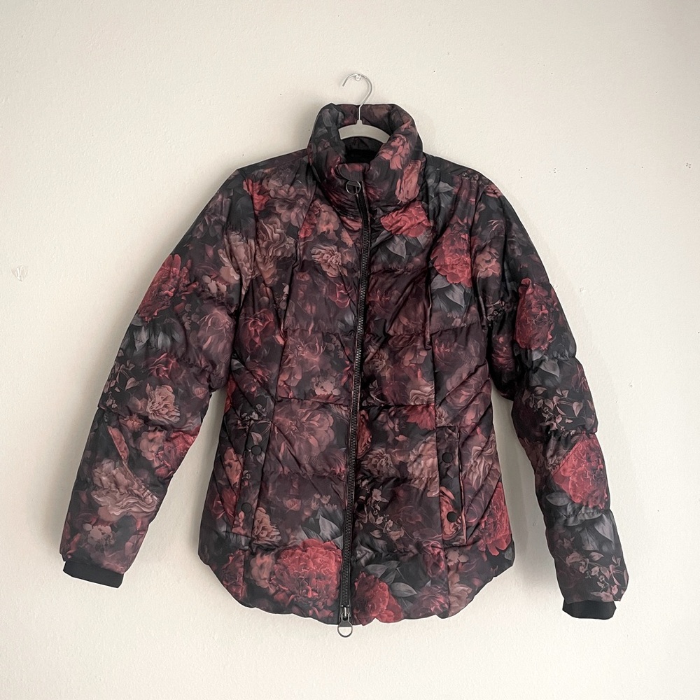 ATHLETA DOWNTOWN PRINTED JACKET ColorAntoinette Norwegian Grey